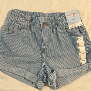 NWT Cat and Jack girls shorts.  Size 7-8